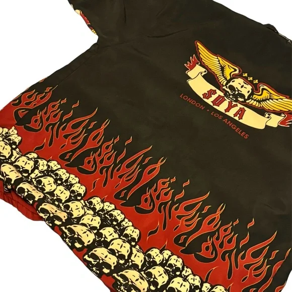 SOYA FLAME BUTTON DOWN SHIRT - Picture 2 of 4